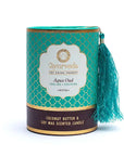 Bougie parfumée Aqua Oud 200gr Organic Goodness | Ayurveda Pitta
