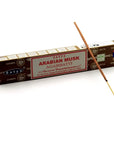 Encens Musc Arabe 15g Satya Sai Baba | Bâtonnets d'encens Indien naturels