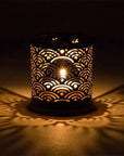 Porte-encens bougeoir Aromafume Arc-en-ciel | Pour encens en briques