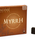 Briques d'encens Myrrhe Aromafume | 9 briques naturelles fait-main