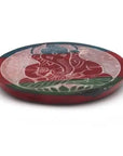 Porte-encens coloré rond en pierre Ganesh 10cm