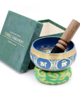 Bol chantant Tibetain traditionnel en laiton 10cm - Plusieurs couleurs disponibles | Artisanat du Népal