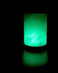 Lampe de sel de l’Himalaya rose Tour USB 1kg | Aux 7 couleurs des chakras