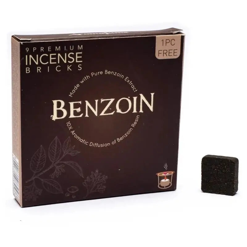 Briques d'encens Benjoin Aromafume | 9 briques naturelles fait-main