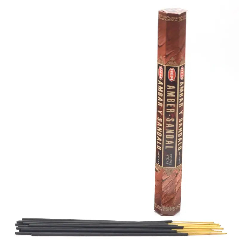 Encens HEM Ambre Santal 20gr
