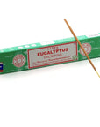 Encens Eucalyptus 15g Satya Sai Baba | Bâtonnets d'encens Indien naturels