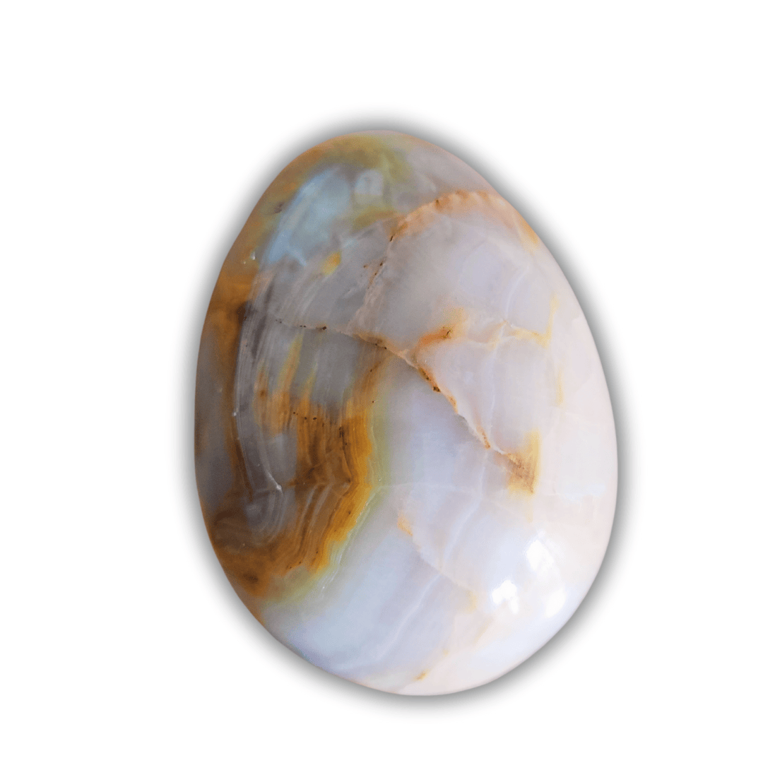 Oeuf en Onyx marbre (Aragonite)