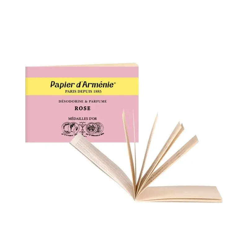 Papier d’Arménie Rose 36 lamelles | Fabriqué en France