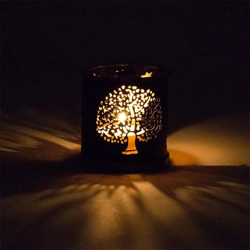 Porte-encens bougeoir Aromafume Arbre de Vie | Pour encens en briques
