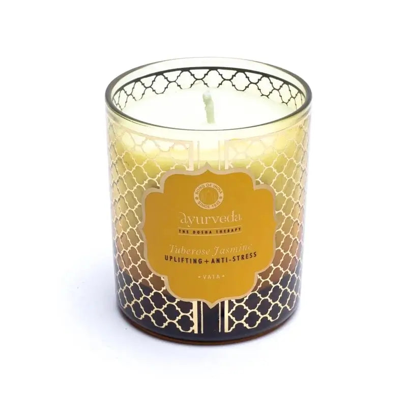Bougie parfumée Tuberose & Jasmin 200gr Organic Goodness | Ayurveda Vata