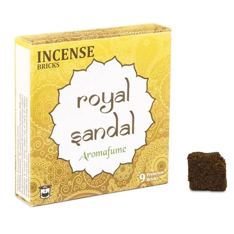 Briques d'encens Santal royal Aromafume | 9 briques naturelles fait-main