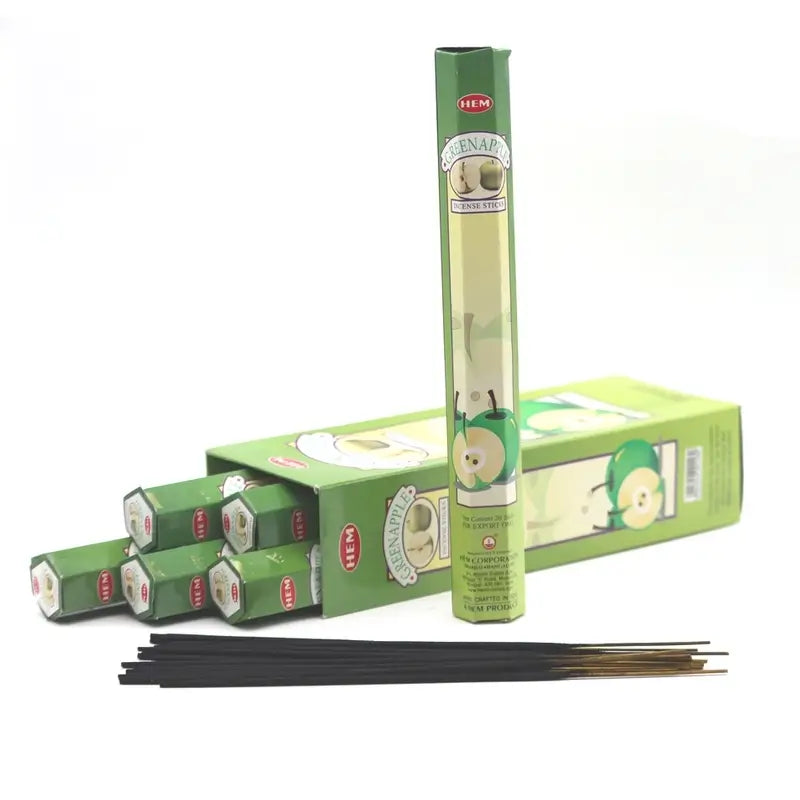 Encens HEM Pomme verte 20gr