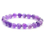 Bracelet Améthyste | Boules 8 mm