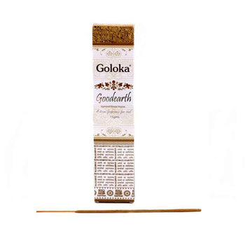 Encens Goloka Good earth 15g | Encens en bâtonnets naturel Indien