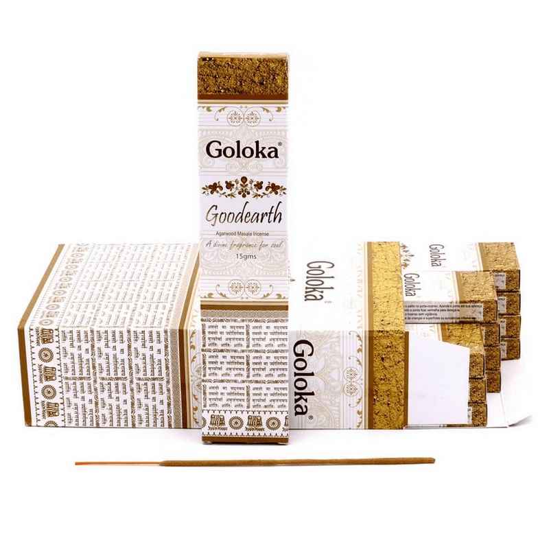 Encens Goloka Good earth 15g | Encens en bâtonnets naturel Indien