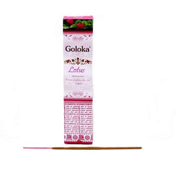 Encens Goloka Lotus 15g | Encens en bâtonnets naturel Indien