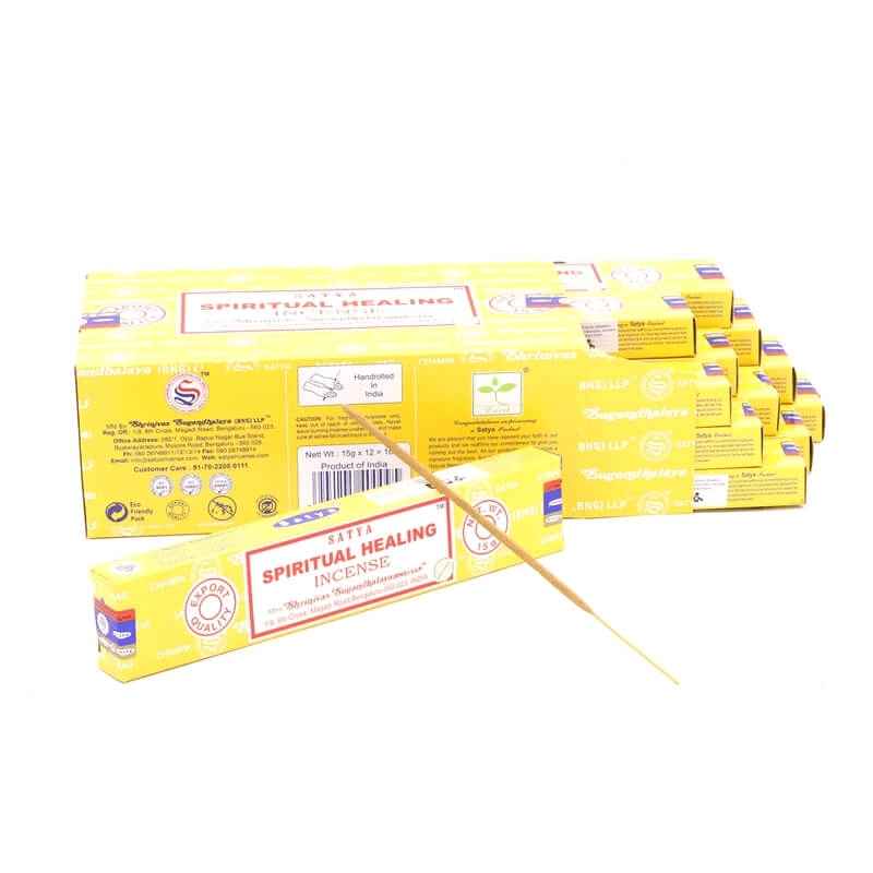 Encens Guerison Spirituelle 15g Satya Sai Baba | Bâtonnets d'encens Indien naturels