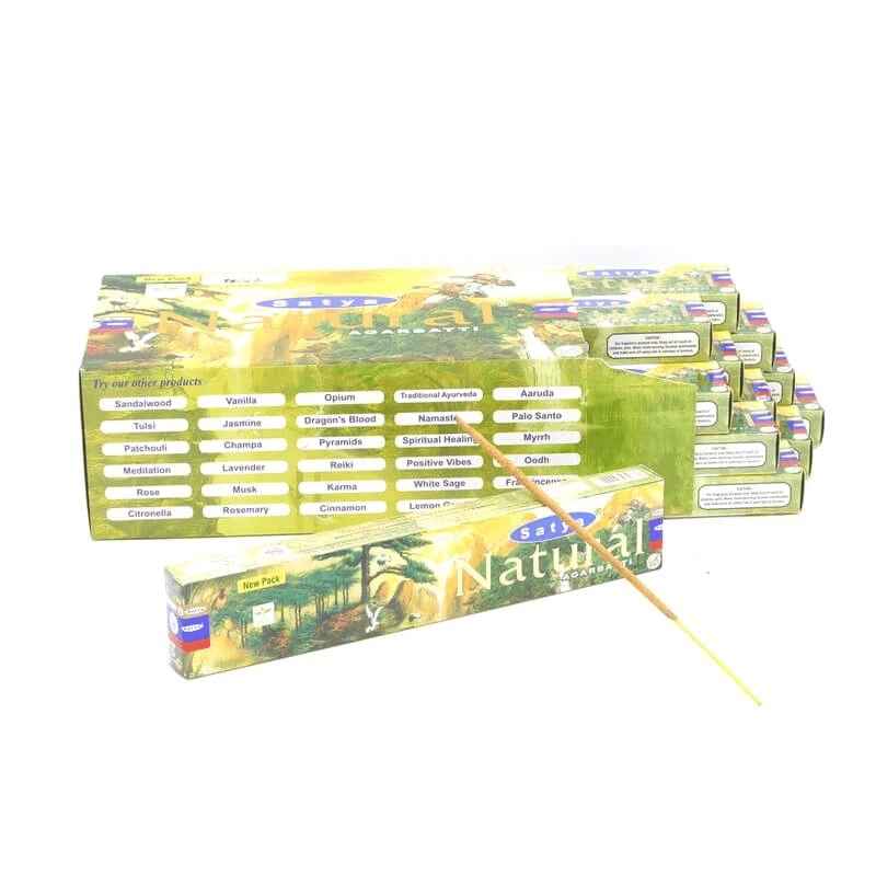 Encens Natural 15g Satya Sai Baba | Bâtonnets d'encens Indien naturels