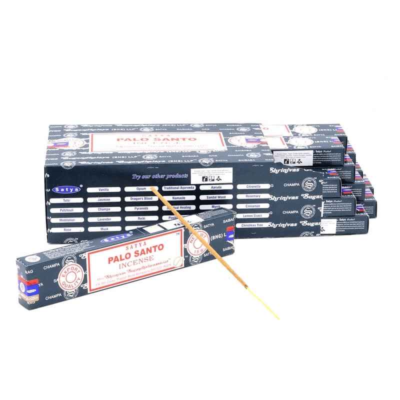 Encens Palo Santo 15g Satya Sai Baba | Bâtonnets d'encens Indien naturels