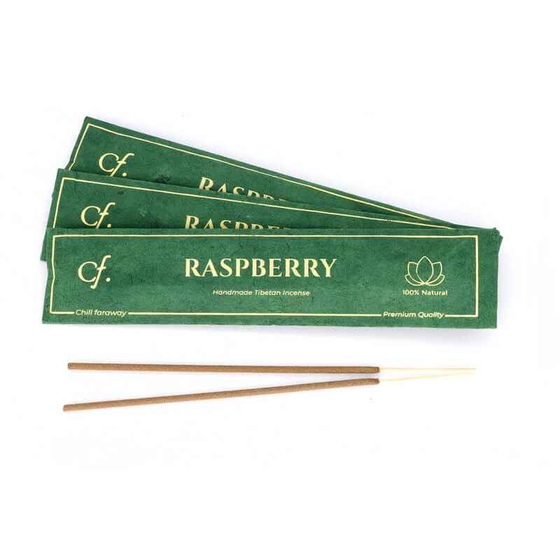 Encens traditionnel Tibetain Framboise Chill faraway | 15 bâtonnets