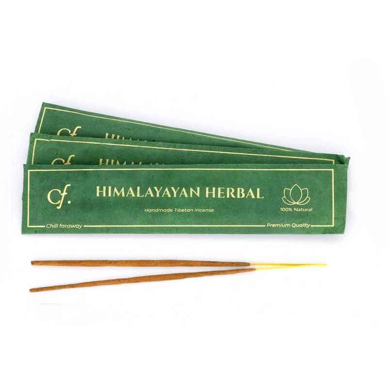 Encens traditionnel Tibetain herbes de l'Himalaya Chill faraway | 15 bâtonnets