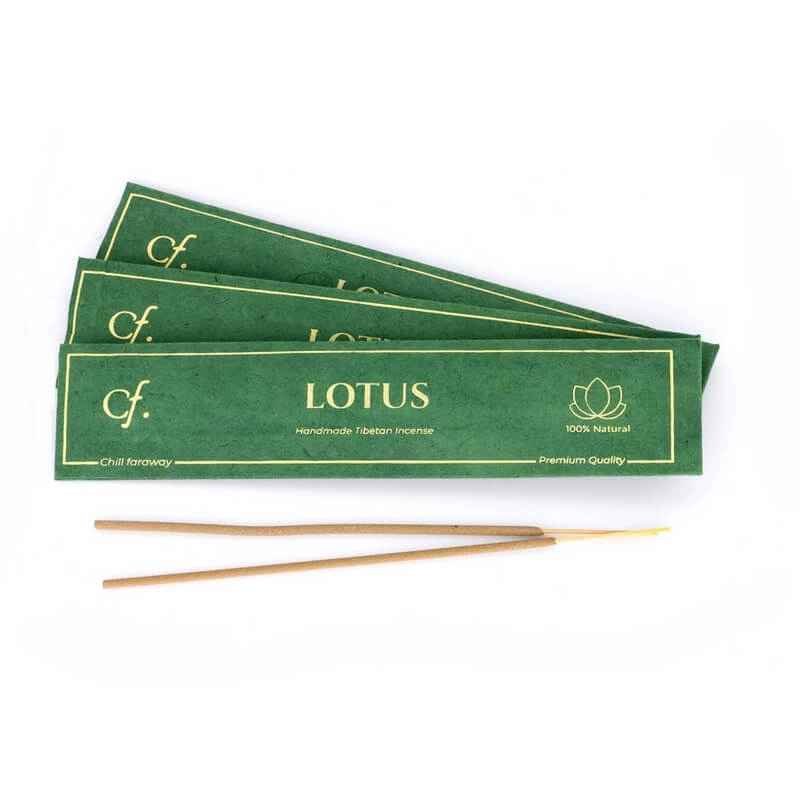 Encens traditionnel Tibetain Lotus Chill faraway | 15 bâtonnets