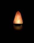 Lampe de sel de l’Himalaya rose Pyramide USB 1kg | 7 couleurs chakras